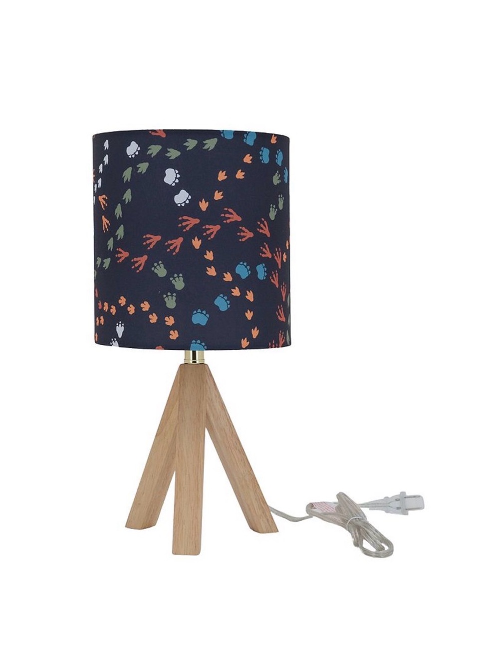The Big One Navy Lamp with Dinosaur Tracks